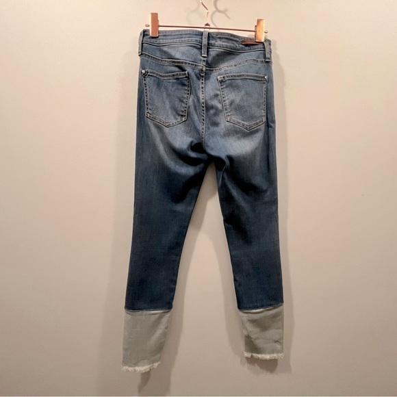 PILCRO & THE LETTERPRESS Script High-Rise High-Low Skinny Jeans - Picture 9 of 13